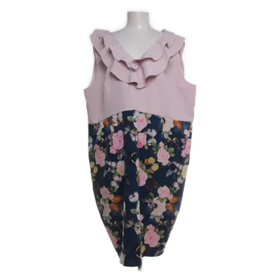 Jurk (Roze, Meerkleurig) van Paper Dolls Elastaan, Polyester