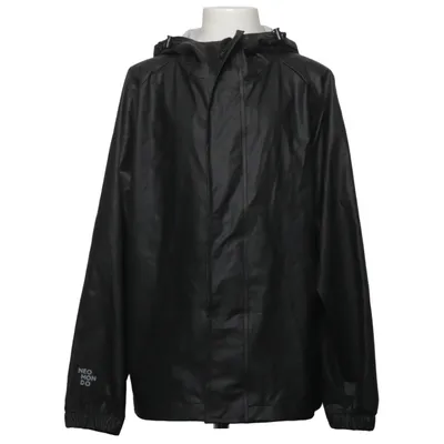 Regenjack (Zwart) van Neomondo Polyurethaan, Gerecycled polyester