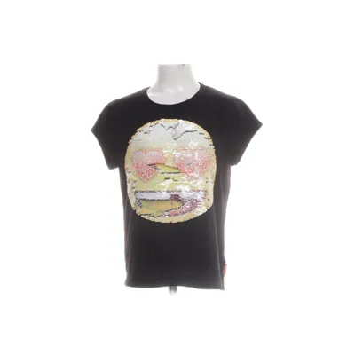 T-shirt (Svart) från Emoji Bomull, Elastan