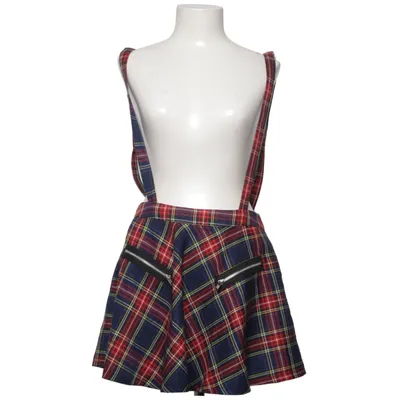 Hängselkjol (Blå, Röd, Gul) från Banned Alternative Polyester