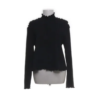 Tröja (Svart) från Mango Polyester, Bomull, Elastan