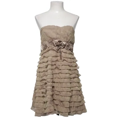 Robe de cocktail (Beige) de Cotton Club Élasthane, Polyester