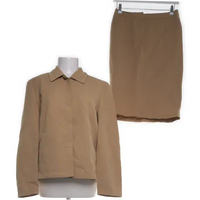 Jakkesæt (Brun) fra Flick Acetat, Bomuld, Linned, Viscose