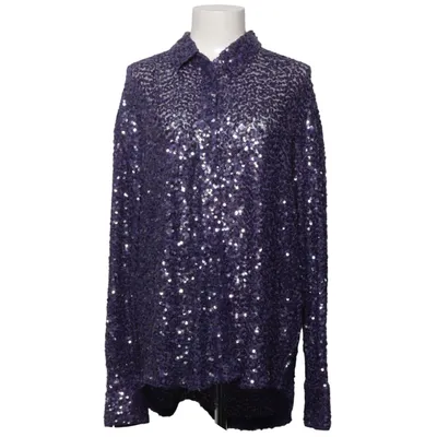 Shirt (Lila, Zilver) van Essentiel Antwerp Elastaan, Gerecycled polyester