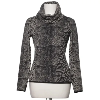 Turtleneck (Grå, Flerfarvet) fra Claudia Sträter Merinould