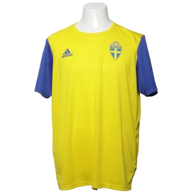 Fotbollströja (Gul, Blå) från Adidas Återvunnen polyester