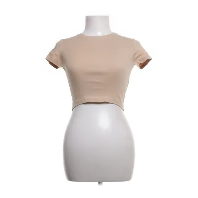 T-shirt (Beige) från FSBN Sister Bomull, Elastan