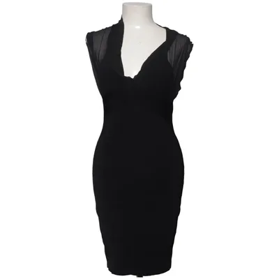 Jurk (Zwart) van Jane Norman Elastaan, Polyamide, Zijde, Viscose