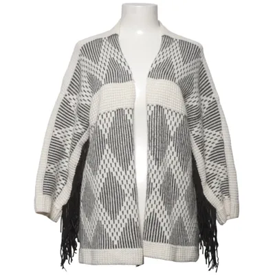 Kofta (Svart, Vit) från H&M Akryl, Alpackaull
