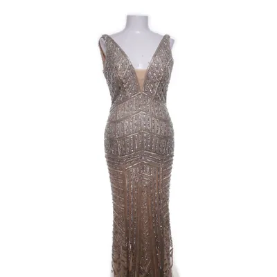 Aftonklänning (Beige) från Jovani Nylon