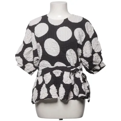 Peplumtopp (Svart, Vit) från Stine Goya Linne, Viskos