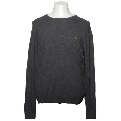 Pullover (Grå) från Farah Vintage Bomull, Polyamid, Ull