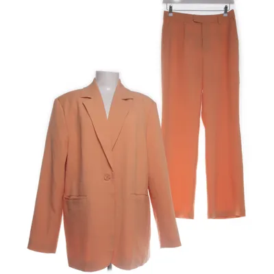 Kostym (Orange) från NA-KD Elastan, Polyester
