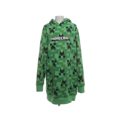 Huvtröja (Grön) från Mojang Bomull, Polyester