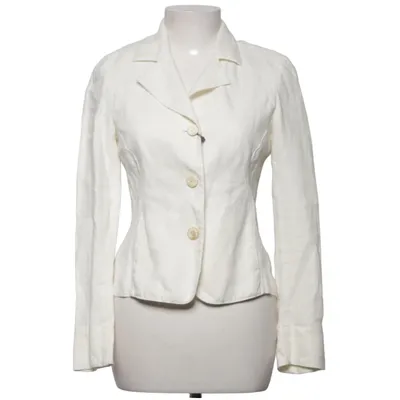 Blazer (White) from KUS Linen