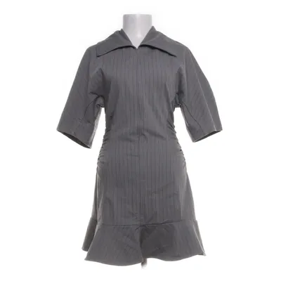 Jurk (Grijs) van Ganni Katoen, Elastaan, Viscose, Gerecycled polyester