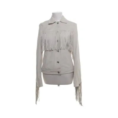 Leather jacket (White) from IRO Leather, Cotton
