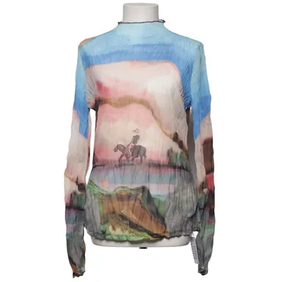 Top (Blå, Flerfarvet) fra Topshop Polyester