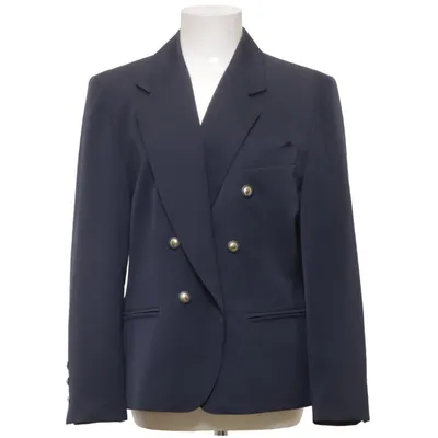 Blazer (Blue) from HMC Polyester, Wool