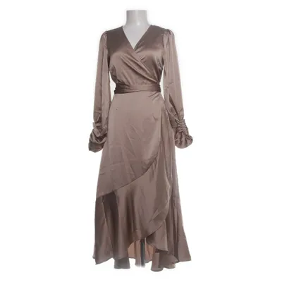 Robe portefeuille (Marron) de Bubbleroom Polyester recyclé