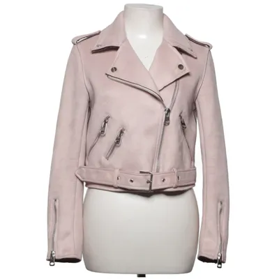 Veste de motard (Rose) de Zara Basic Outerwear