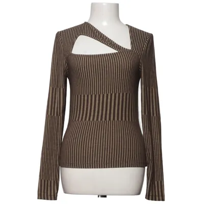 Top (Brown, Beige) from AsYou Elastane, Polyester, Viscose