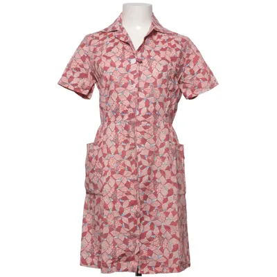 Shirt dress (Red, Multicolored)