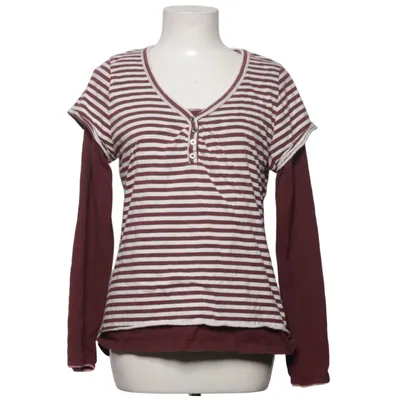 T-shirt à manches longues (Rouge, Blanc) de Multiblu