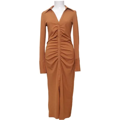 Blousejurk (Bruin) van H&M Elastaan, Polyester