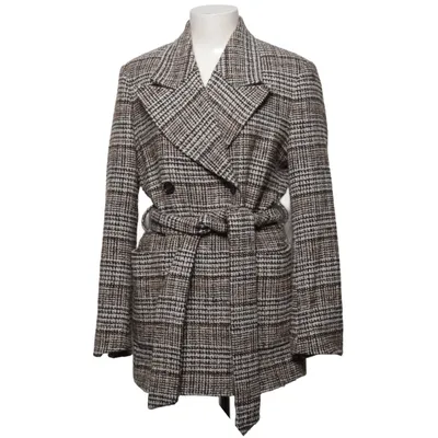Frakke (Brun, Hvid, Sort) fra Twist & Tango Polyamid, Genanvendt polyester, Viscose, Uld