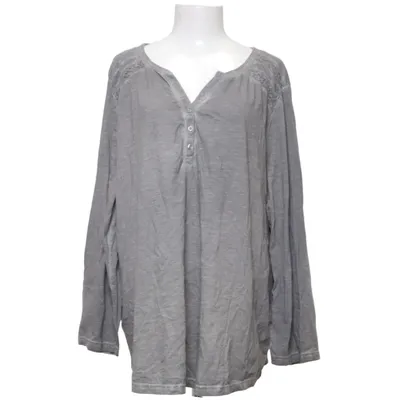 Farfarströja (Grå) från Sheego Casual Bomull