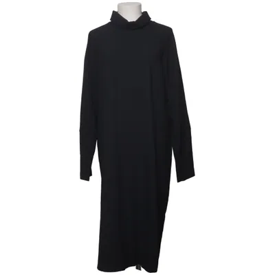 Jurk met col (Zwart) van Annette Görtz Elastaan, Polyamide, Viscose, Wol