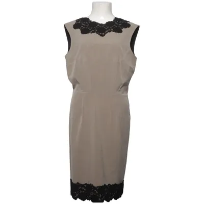 Klänning (Brun, Svart) från Andrea G Design Elastan, Polyester, Viskos
