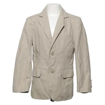Blazer (Beige) fra Fly Bomuld, Linned