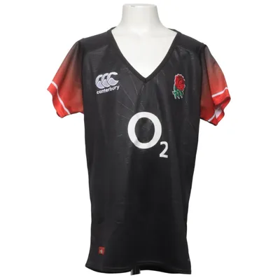 Maillot de football (Noir, Rouge) de Canterbury Élasthane, Polyester