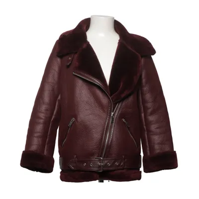 Shearling jacket (Brown) from Zara Woman Outerwear Polyester, Polyurethane
