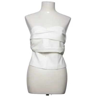 Tube top (White) from Meshki Cotton, Elastane, Polyamide