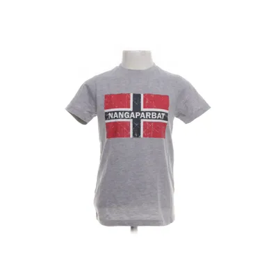 T-shirt (Gray) from Nangaparbat Cotton, Polyester