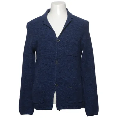 Cardigan (Bleu) de Jean Pascale Coton, Polyester