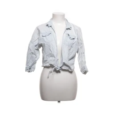 Denim blouse (Blauw) van Voyelles Katoen