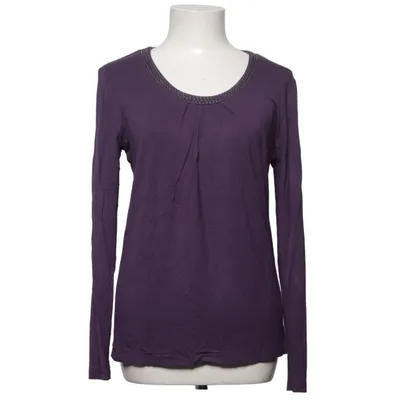 Långärmad t-shirt (Lila) från Gina Benotti Elastan, Viskos