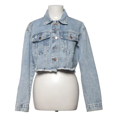 Denim jacket (Blue) from Shein Cotton, Viscose