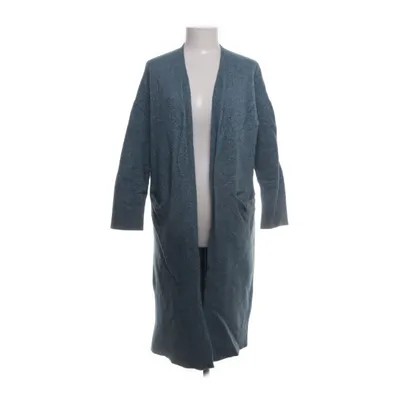 Kofta (Turkos) från Massimo Dutti Elastan, Jakull, Lyocell, Nylon, Ull