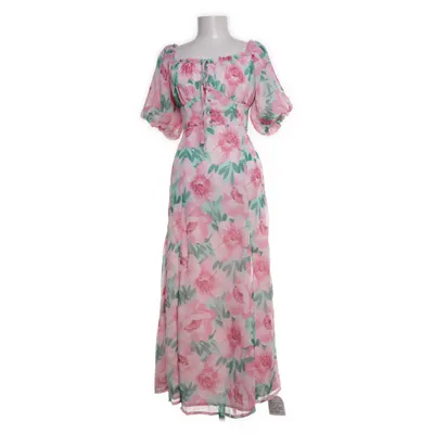 Maxi dress (Pink, Green) from Miss Selfridge Polyester