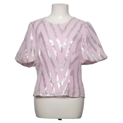 Top (Pink) from Birgitte Herskind Metallic fiber, Polyester, Silk