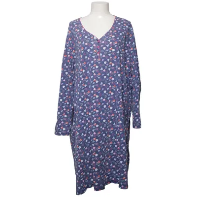 Nattlinne (Blå, Flerfärgad) från Ulla Popken Bomull