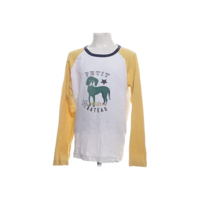 Baseballtröja (Vit, Gul, Blå) från Petit Bateau