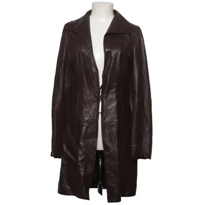 Jacke (Braun) von Woodland Leder