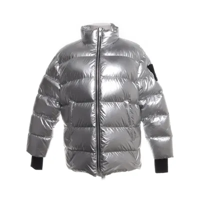 Dunjacka (Silverfärgad) från Moose Knuckles Dun, Fjädrar, Nylon, Polyester