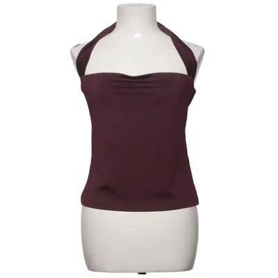 Halterneck top (Lilla) fra Nelly Elastan, Genanvendt polyester